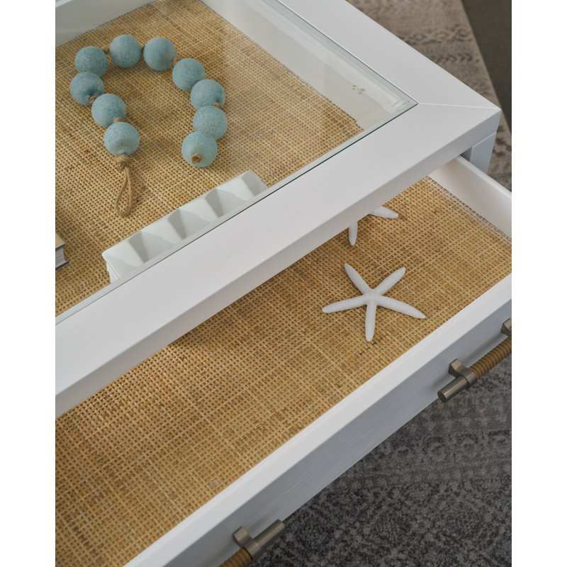 Table basse Collecteurs, Blanc