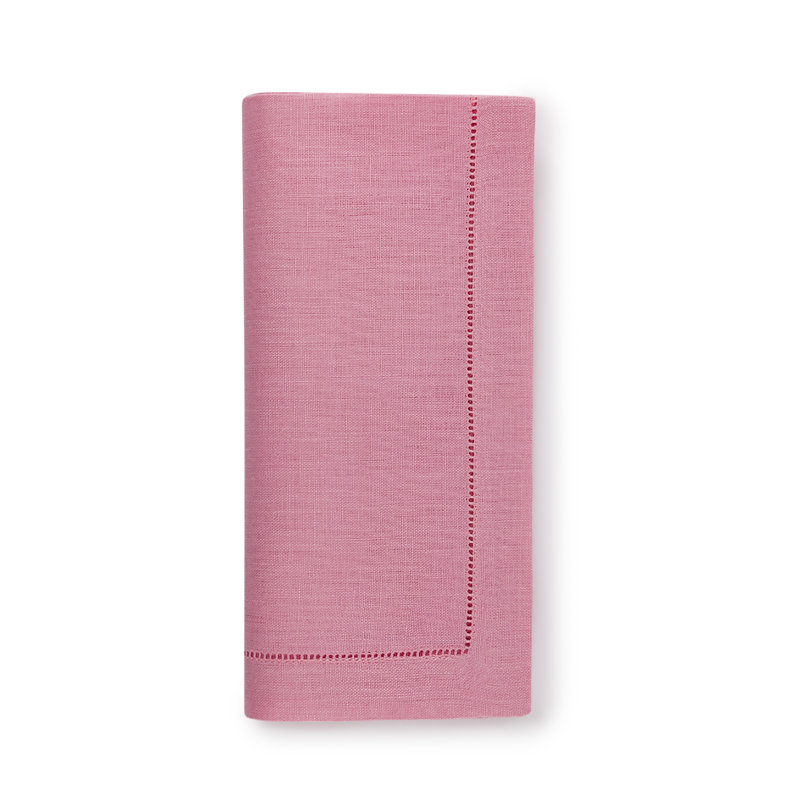 Festival Linen Square Napkins, Pink 
