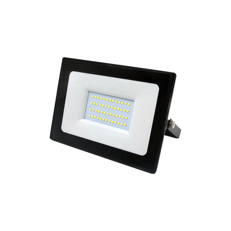 150W Non PIR Slim Line Black Body LED Floodlight, 15000 Lumens, 6000K