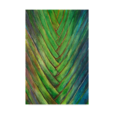 « tropical crop i », reproduction sur toile tendue