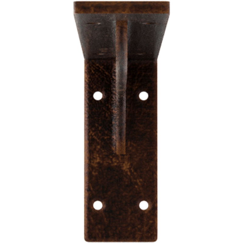 Antique Copper 12" Steel Shelf Bracket