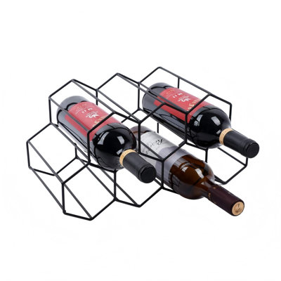 Small Wine  Holder,Wine Storage  (Black)