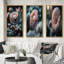 A Blooming Flower In Winter - Ensemble d'art floral et botanique de 3 pièces-457892726-457892727