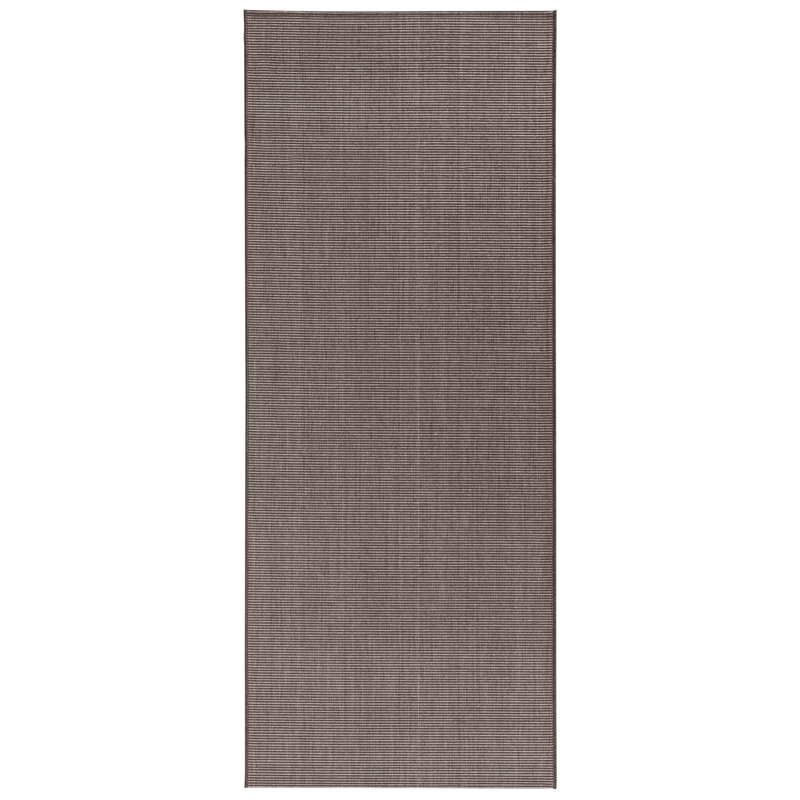 Meadow Black Rug, Runner 80 x 200cm