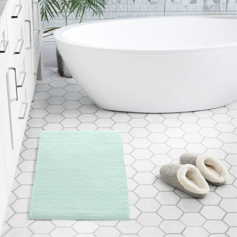 1PC 20X30" Bath Rug, Single - 1'8" x 2'6", Green