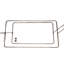 Tringle rectangulaire à rideau de douche extensible-10467285-19007308