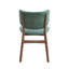 Ensemble de 2 chaises d'appoint Bevis Green