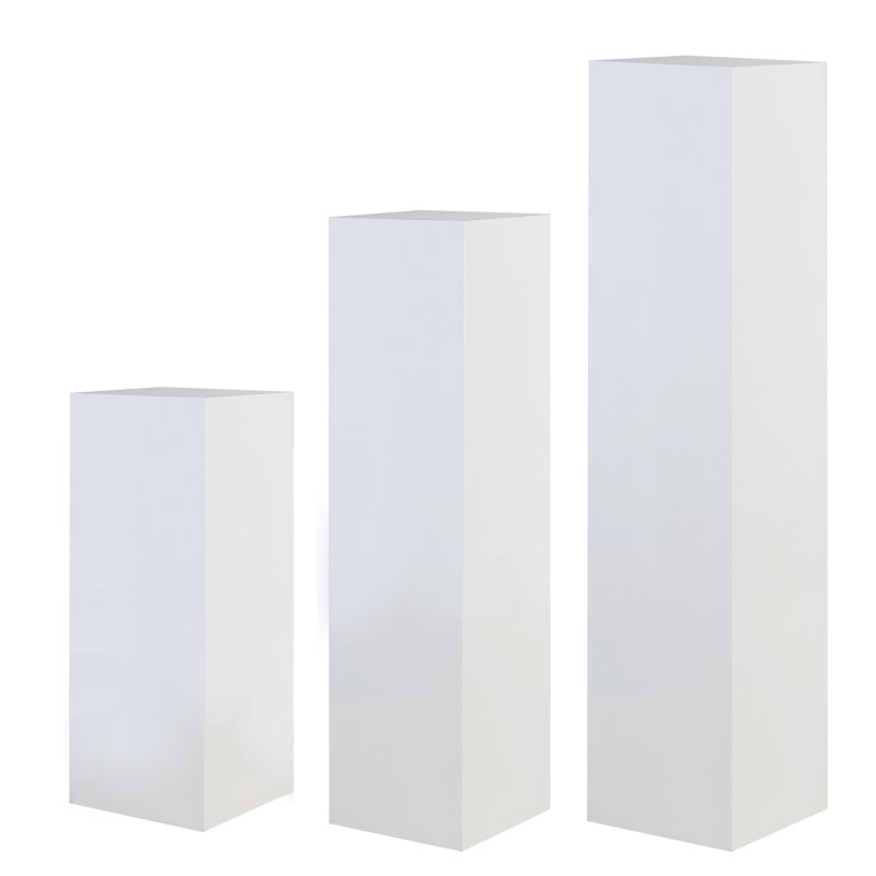 Balsam Plant Stand, H100 x L27 x D27cm, White High Gloss 