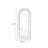 French medieval retro floor-to-ceiling arched full-length mirror-2082882998