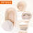 3Pcs Banneton Oval Bread Proofing Basket,Handmade Rattan Sourdough Proofing Basket Bowl with Liners-1716166891