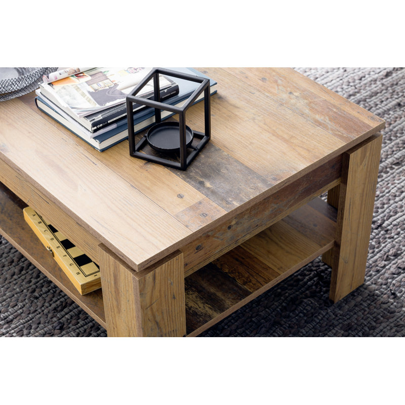 Heath Coffee Table with Storage, Chocolate