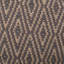 Repose-pieds en tissu tissé à la main, gris et brun - capacité de 15 po x 250 lb, subtil motif de losanges, nettoyage des taches recommandé et pouf en coton fait à la main et accessoirisation de 15 po x 15 po x 15 po