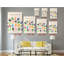 Reproduction d'art abstrait coloré avec feuilles colorées, art mural coloré Matisse-595229857
