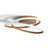 Caroljean 1 - Light 18.11'' Unique/Statement Modern Linear Dimmable White Light LED Flush Mount-1194438892