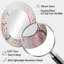 Miroir mural ovale rose et blanc-1861059122