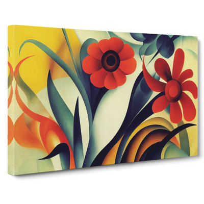Idyllic Flowers - Wrapped Canvas