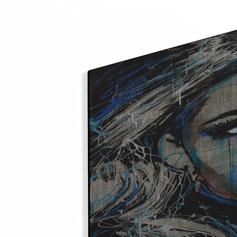 «Haven» par Loui Jover, art mural en métal, H 36 po x l 24 po
