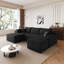 Canapé modulaire 95 "avec repose-pieds Cloud-1612196325