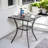 Arev Square Metal Outdoor Bar Table