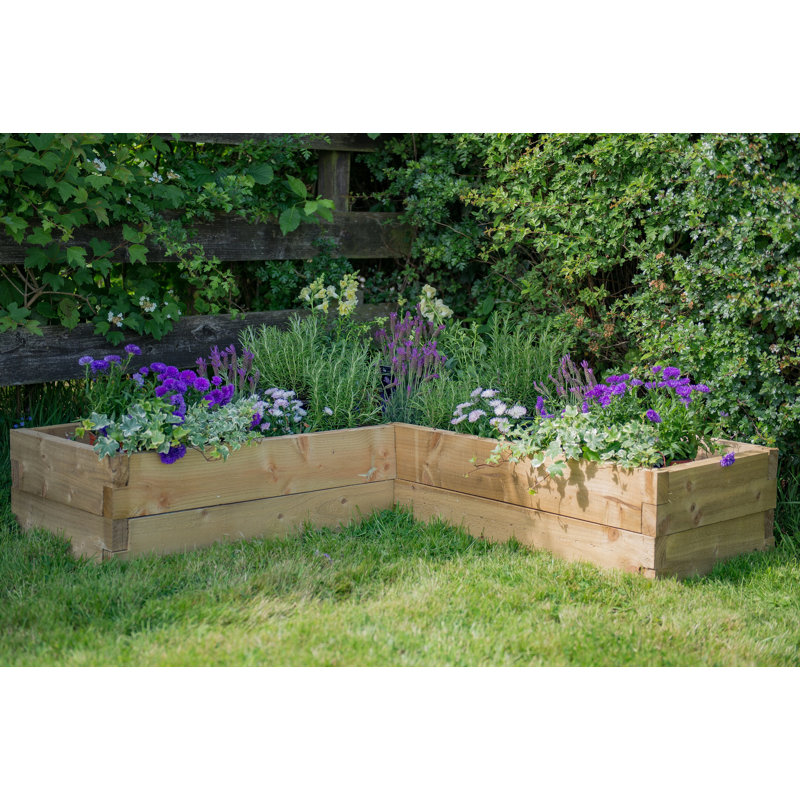 Caledonian Handmade Wood Raised Garden Bed