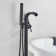 Floor Waterfall Faucet with Diverter