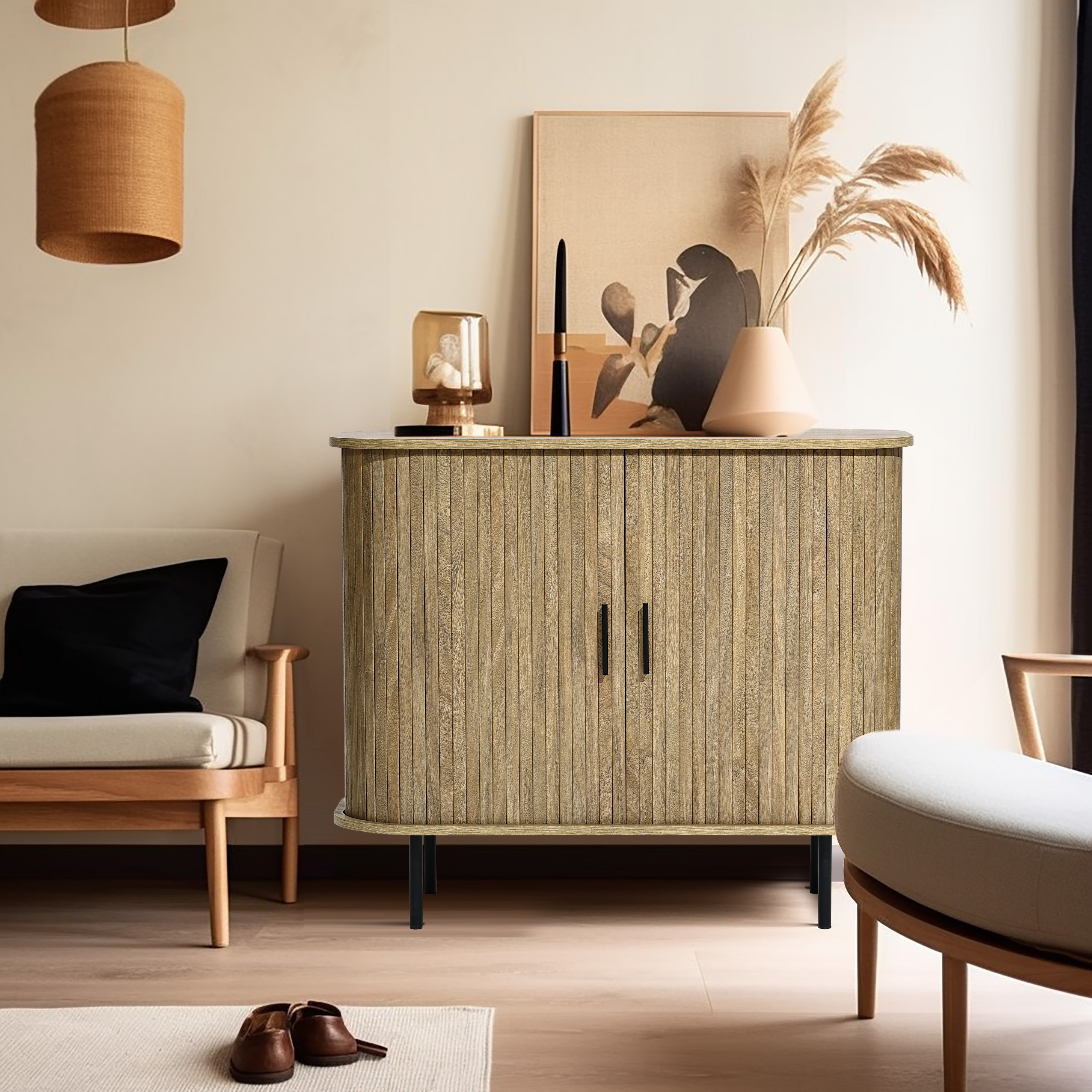 Hokku Designs Aria 2 - Door Accent Cabinet & Reviews | Wayfair
