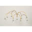 Lustre suspendu en laiton taillé à facettes en cristal clair-88907034-131530569-88907032