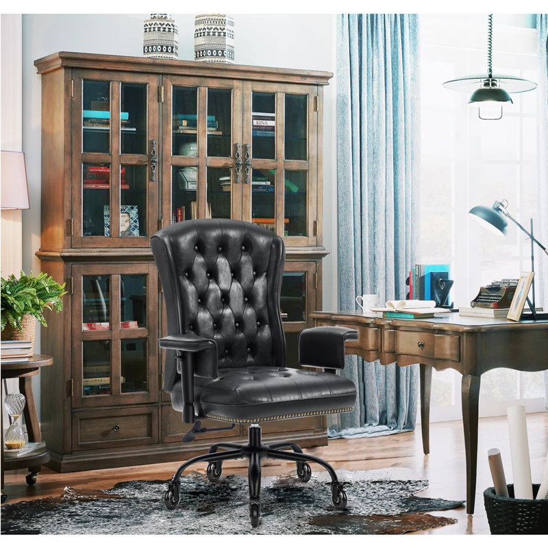 Chaise de bureau Carraton, Noir