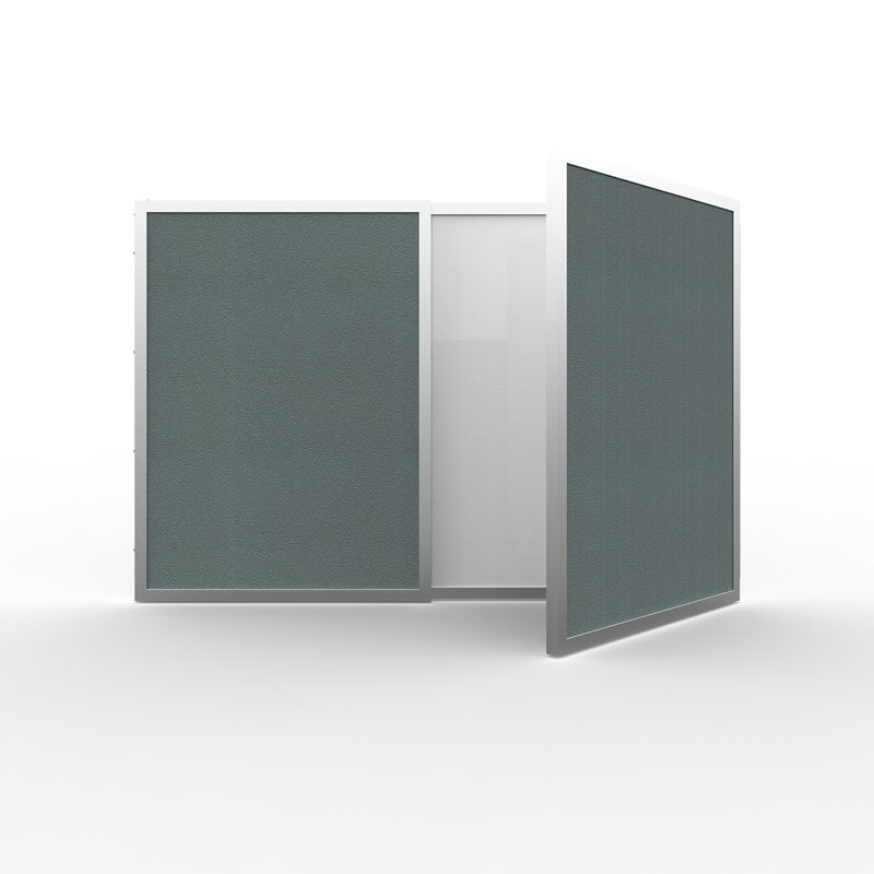 Fabric Dry Erase Board, Gray