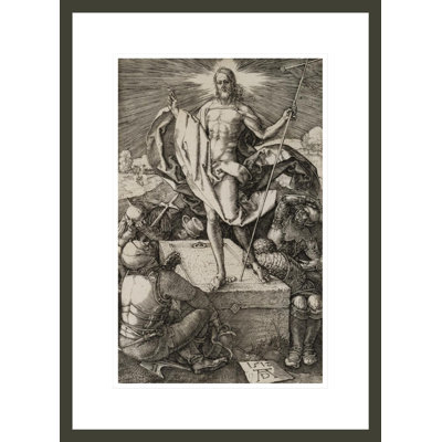 «The Resurgion» par Albrecht Dürer, impression giclée sur cadre