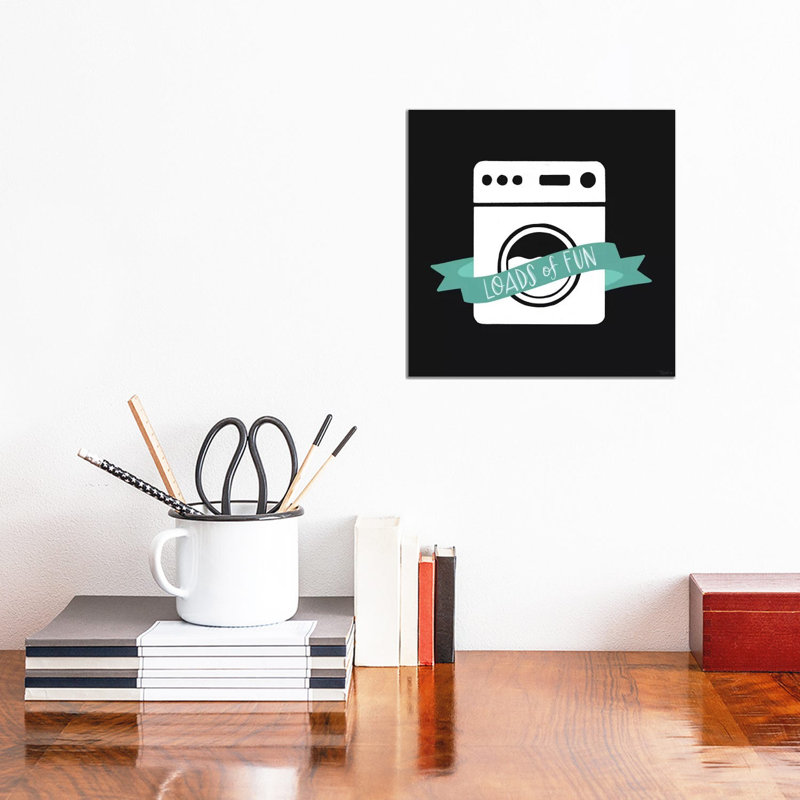 Loads Of Fun by Gigi Louise - Wrapped Canvas Painting, 30.48 cm H x 30.48 cm W