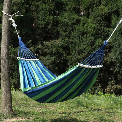 Très grand hamac de camping double avec sangles d'arbre