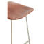Bucyrus Upholstered Counter Stool with Metal Frame-1540806504