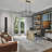 6-Light Kitchen Island Linear Chandelier, Large Farmhouse Pendant Lighting For Dining Room Over Table-1061355064