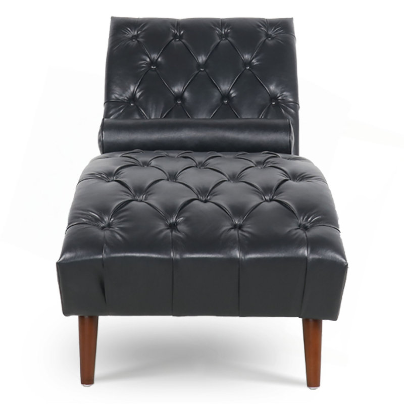 Chaise longue rembourrée