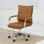 Gedrie Modern Faux Leather Swivel Office Chair-607770268-647542785