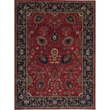 Mahal Handmade Floral and Oriental Area Rug