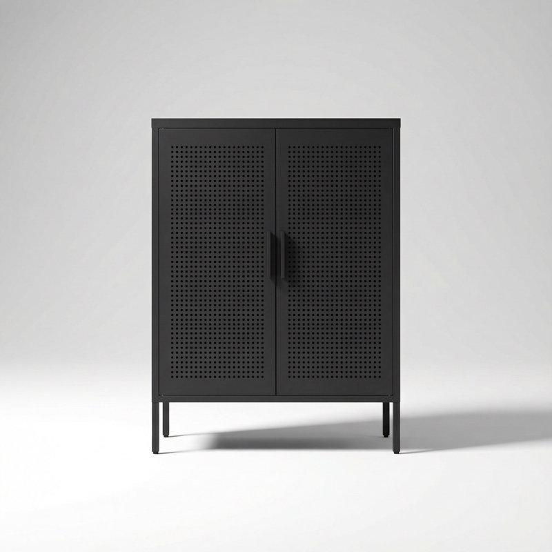 Jaoni Steel Single Storage Cabinet ( 39.96'' H x 31.5'' W x 15.75'' D)