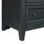 Commode 6 tiroirs, noire pour la maison-274317310