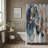 Kielle Abstract Shower Curtain-383708976