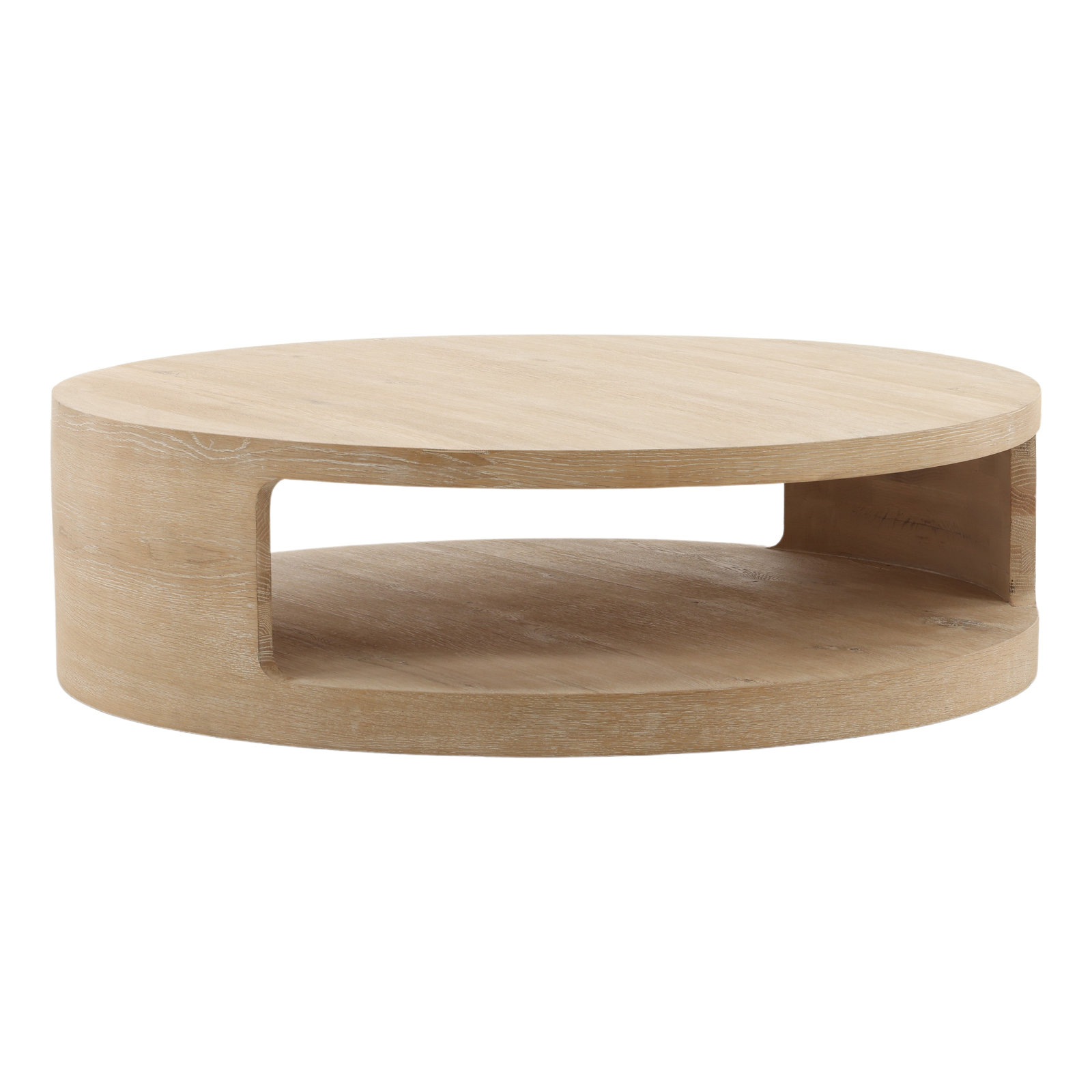 51" Oak Coffee Table