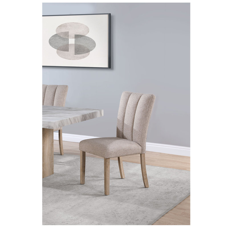 Ensemble de 2 chaises en pierre Stone