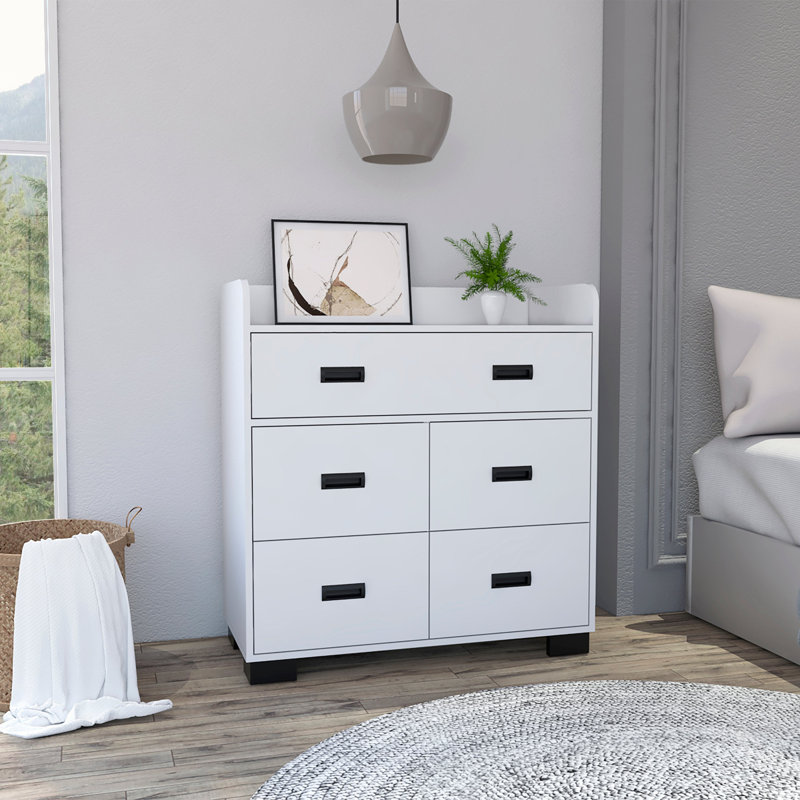  Commode 5 tiroirs 34 po