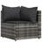 Bedingfield 24.8'' Wide Square Patio Sectional Set with Cushions-1665196204-1665196205