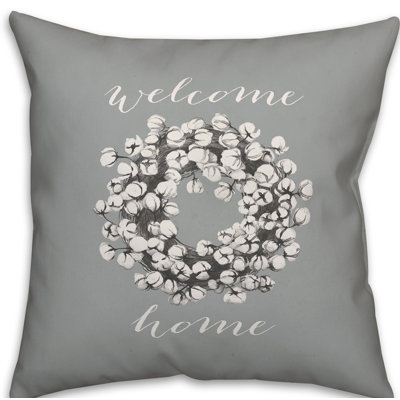  Coussin intérieur / extérieur Welcome Home