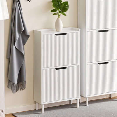 4 Pair Shoe Storage Cabinet
