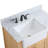 Pardue 36'' Single Bathroom Vanity with Marble Top-789419628