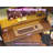 65.7'' Gaming Desk with LED Lights, Hutch and Storage Shelves, Computer Desk with Monitor Stand, Large PC Workstation for Bedroom Living Room, Black-1374495203