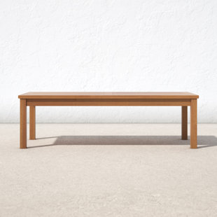 Upland Outdoor Patio Teak Wood Coffee Table