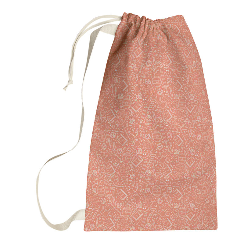 Sac à linge RPG, Grand (H 76,5 po x l 29,5 po x 1,5 po), Orange clair